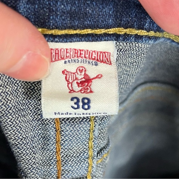 NWT True Religion Bartack Skinny Jean With Flap - Picture 9 of 12